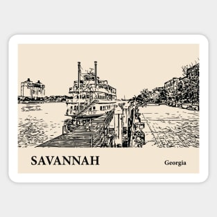 Savannah - Georgia Sticker